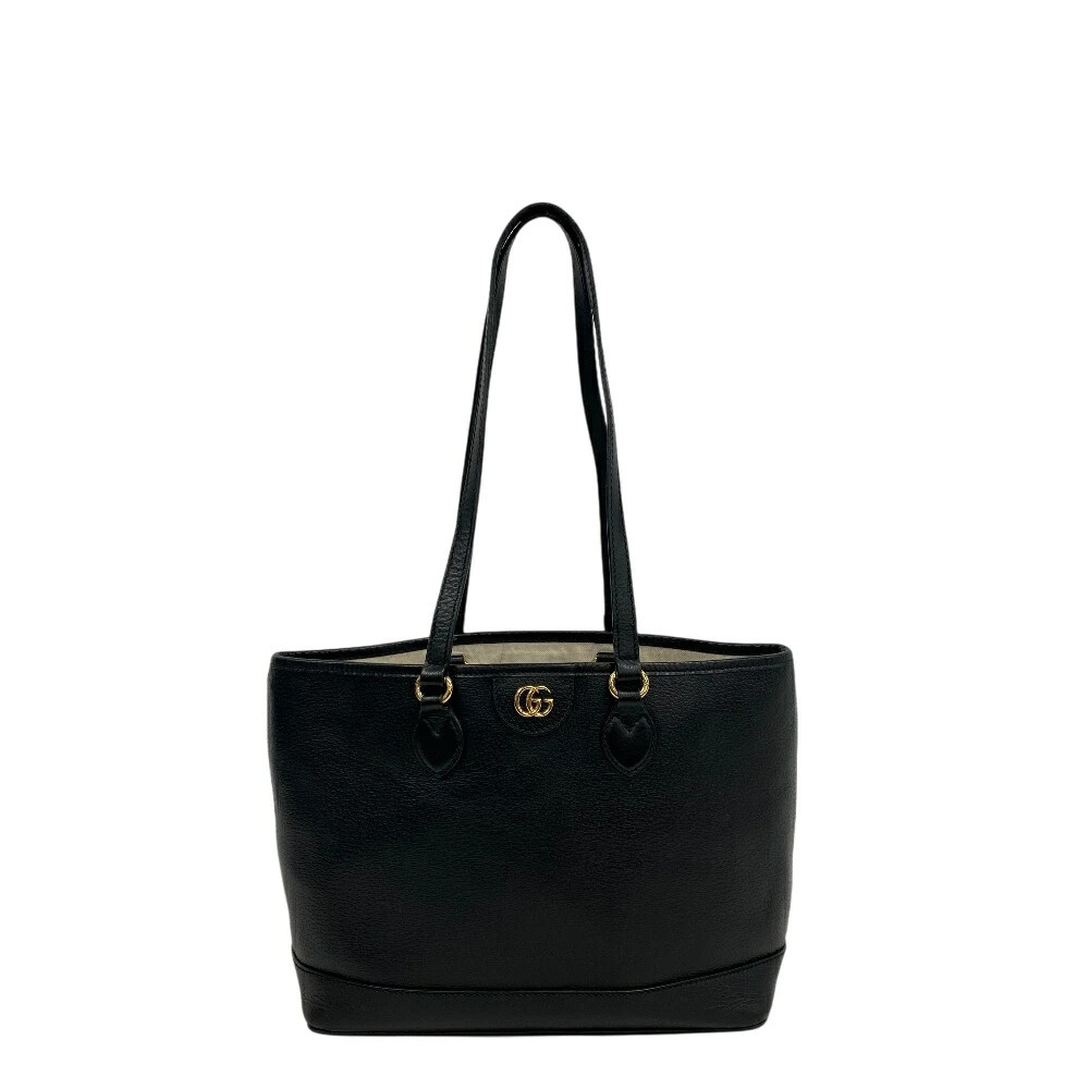 GUCCI Double GG Tote Bag Handbag Shoulder Laptop Black - Picture 1 of 10